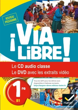 Capa do artigo Via Libre ; Espagnol ; 1re ; Coffret Cd/Dvd (Édition 2019)
