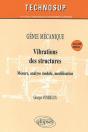 Vibrations Des Structures Génie Mécanique Niveau B (2e Édition) - Preview