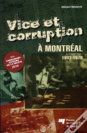 Capa do artigo Vice Et Corruption A Montreal