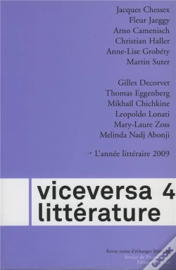 Capa do artigo Viceversa Litterature, No 4/2010