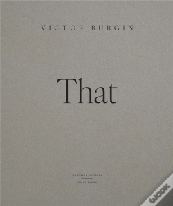 Capa do artigo Victor Burgin (Edition Anglaise) - That!