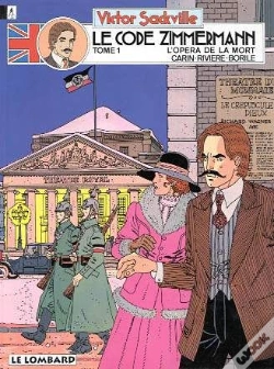 Capa do artigo Victor Sackville T.1; Le Code Zimmermann T.1