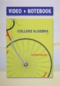 Video Notebook For College Algebra - Preview