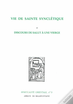 Capa do artigo Vie De Sainte Synclétique ; Discours De Salut À Une Vierge