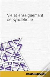 Capa do artigo Vie Et Enseignement De Synclétique