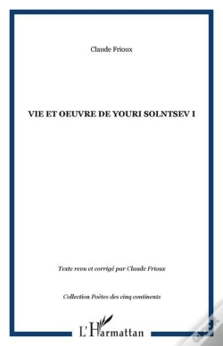 Capa do artigo Vie Et Oeuvre De Youri Solntsev I