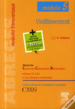 Capa do artigo Vieillissement ; Module 5 (2e Édition)