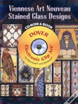 Capa do artigo Viennese Art Nouveau Stained Glass Designs Cd-Rom And Book