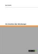 Vier Ansichten Aber Abtreibungen