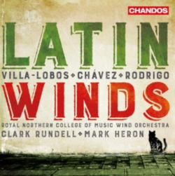Capa do artigo Villa-Lobos, Rodrigo, Chavez: Latin Winds - CD