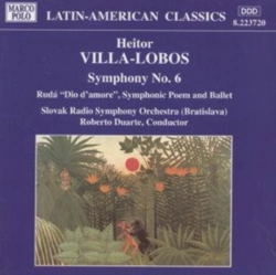 Capa do artigo Villa-Lobos: Symphony No. 6 - CD