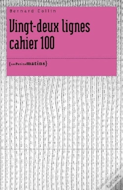 Capa do artigo Vingt-Deux Lignes. Cahier 10
