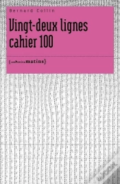 Capa do artigo Vingt-Deux Lignes. Cahier 10