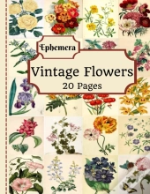 Vintage Flowers Ephemera