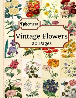 Capa do artigo Vintage Flowers Ephemera