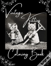 Vintage Kitties Coloring Book