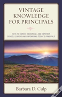 Capa do artigo Vintage Knowledge For Principals