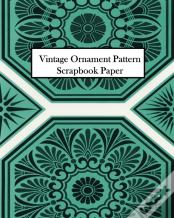 Vintage Ornament Pattern Scrapbook Paper