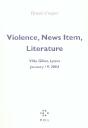 Violence, Faits Divers, Litterature - Preview