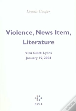 Capa do artigo Violence, Faits Divers, Litterature