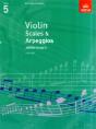 Violin Scales & Arpeggios, Abrsm Grade 5 - Preview