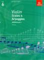Violin Scales & Arpeggios, Abrsm Grade 6 - Preview