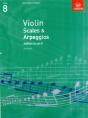 Violin Scales & Arpeggios, Abrsm Grade 8 - Preview