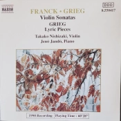 Capa do artigo Violin Sonatas / Lyric Pieces - CD