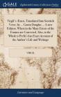 Virgil'S  Neis, Translated Into Scottish - Preview