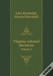 Capa do artigo Virginia Colonial Decisions Volume 2
