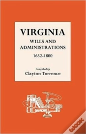 Capa do artigo Virginia Wills And Administrations 1632-1800