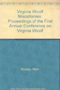 Virginia Woolf Miscellanies - Preview
