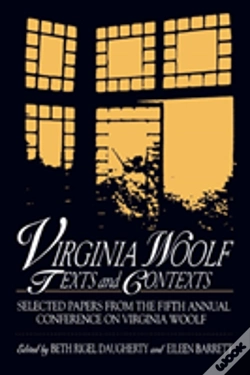 Capa do artigo Virginia Woolf: Texts And Contexts