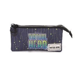 Capa do artigo Virtual Hero Omg Estojo Triplo HS, Azul Escuro