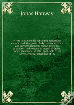 Capa do artigo Virtue In Humble Life Volume 1