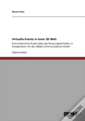 Virtuelle Events In Einer 3d Welt