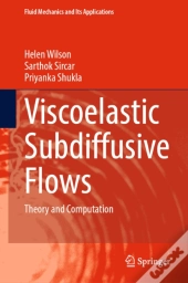 Viscoelastic Subdiffusive Flows