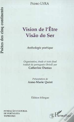 Capa do artigo Vision De L'Etre ; Anthologie Poetique