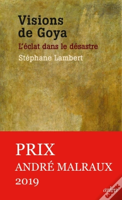 Capa do artigo Visions De Goya ; L'Éclat Dans Le Désastre