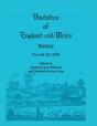 Visitation Of England And Wales Notes - Preview