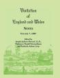 Visitation Of England And Wales Notes - Preview