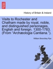 Capa do artigo Visits To Rochester And Chatham Made By