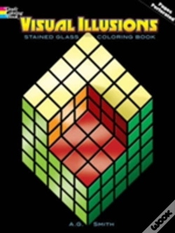 Capa do artigo Visual Illusions Stained Glass Coloring Book