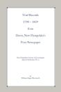 Vital Records 1790-1829 From Dover, New Hampshire'S First Newspaper - Preview