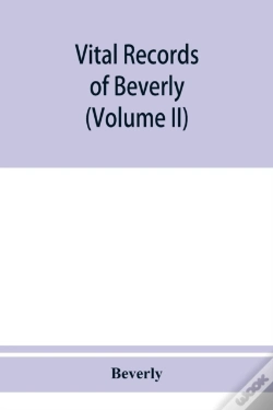 Capa do artigo Vital Records Of Beverly, Massachusetts,