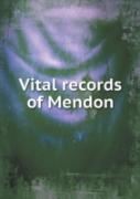 Vital Records Of Mendon