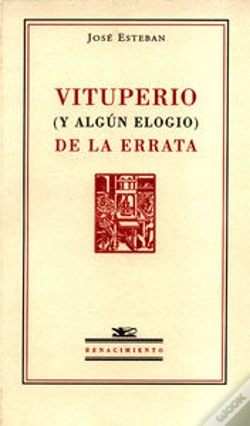 Capa do artigo Vituperio Y Algún Elogio De La Errata