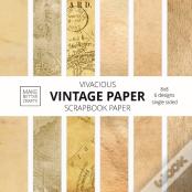 Vivacious Vintage Paper Scrapbook Paper