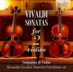Capa do artigo Vivaldi: Sonatas for 2 Violins - CD