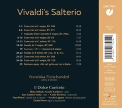 Capa do artigo Vivaldi's Salterio - CD